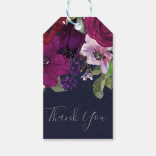 Fuchsien-Blumenstrauß - Elegantes Geschenk Geschenkanhänger