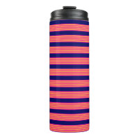 Fuchsien und gelbe Streifen mit Marineblau