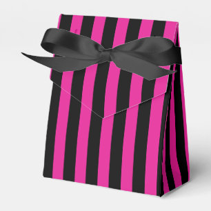 Fuchsien und schwarze Süßwaren Geschenkschachtel