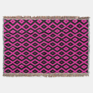Fuchsien und schwarzer Diamant Decke