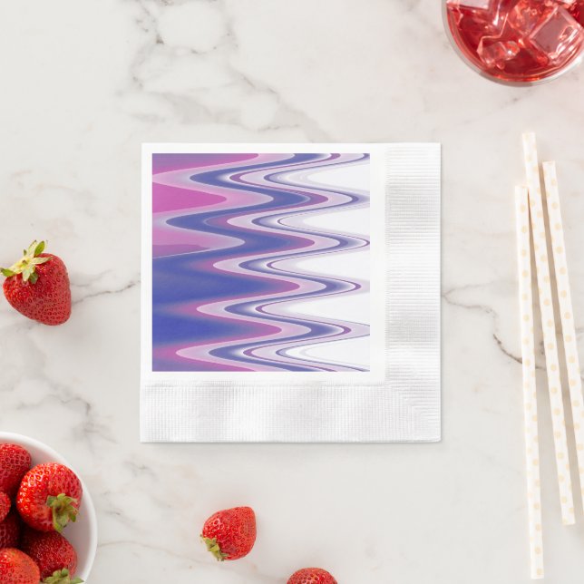 Fuchsienblau grau serviette (Beispiel)