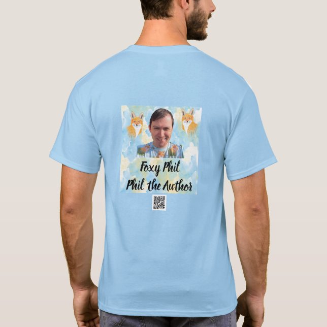 Fuchsiger Phil  T-Shirt (Rückseite)