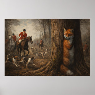 Fuchsjagd Poster