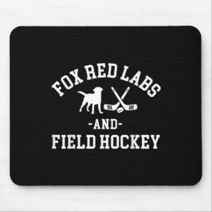 Fuchsrote Labs und Feldhockey Lab Dad Mom Kinder L Mousepad