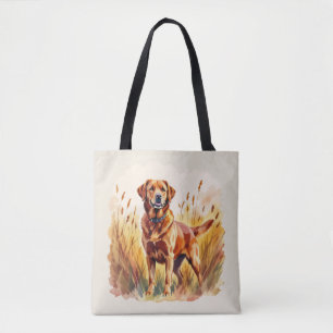 Fuchsroter Labrador Retriever Hund Tasche
