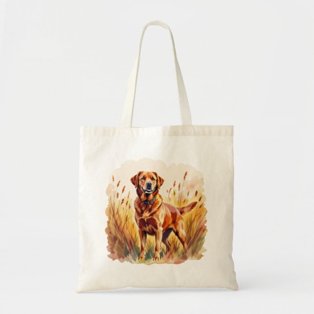 Fuchsroter Labrador Retriever Hund Tragetasche (Vorne)