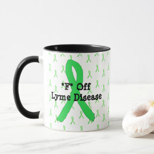 Fuck Lyme-Borreliose Kaffeetasse