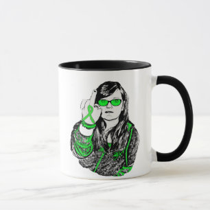 Fuck Lyme-Borreliose Kaffeetasse
