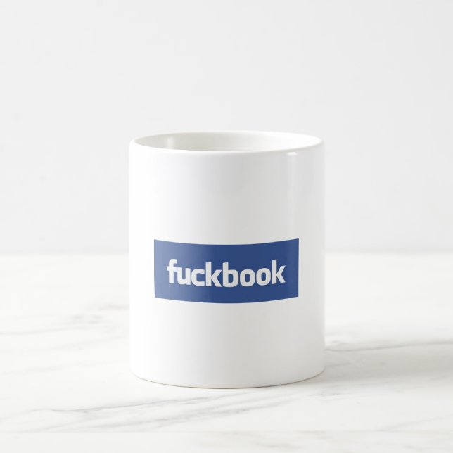 fuckbooktasse kaffeetasse (Mittel)