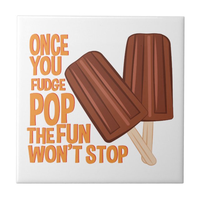 Fudge-Pop Fliese (Vorderseite)