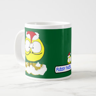 "Fudsy Faces" Weihnachten - Wer bin ich?Jumbo-Tass Jumbo-Tasse