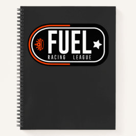 FUEL Racing League Spiral Notizbuch