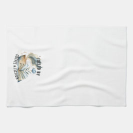 Fueled by Coffee & Fiction Kitchen Towel Geschirrtuch