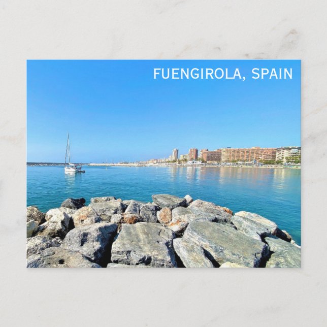 Fuengirola Spanien Reisen Foto Postkarte (Vorderseite)
