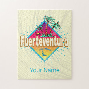 Fuerteventura Surfer Kanarische Inseln Vintage