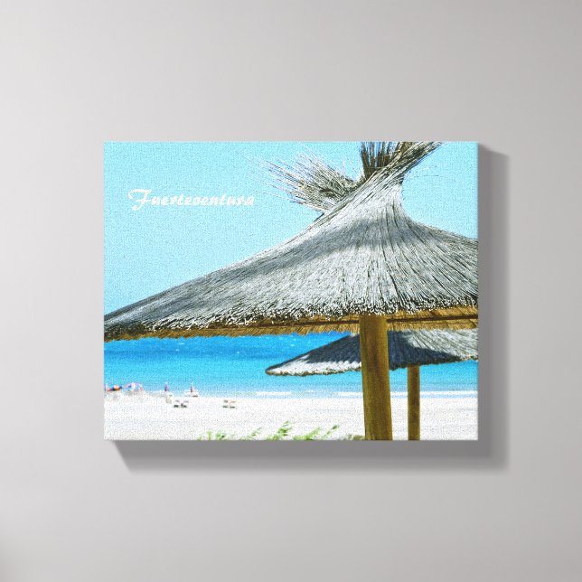 Fuerteventura Wrapped Canvas Leinwanddruck (Vorderseite)