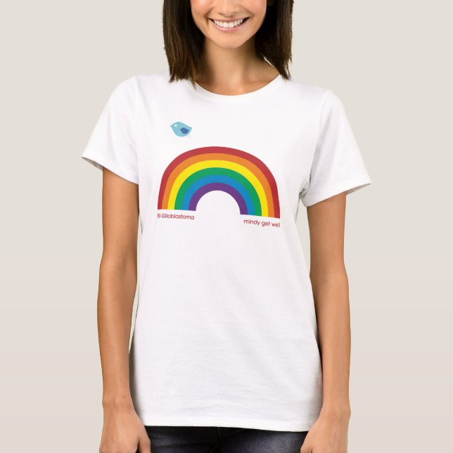 FUG Regenbogen-Vogel T-Shirt (Vorderseite)
