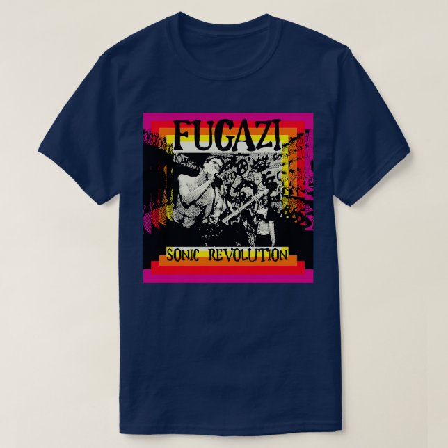 FUGAZI Retro Style T-Shirt (Design vorne)