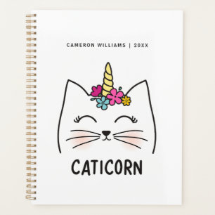Füge Deinen Namen hinzu Caticorn Planer