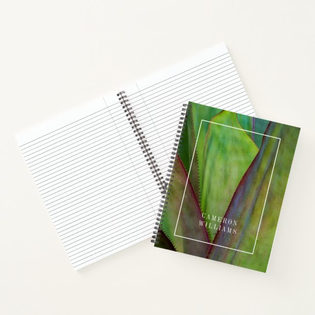 Füge Deinen Namen hinzu | Detaillierte Pflanze Notizbuch (Innenseite)
