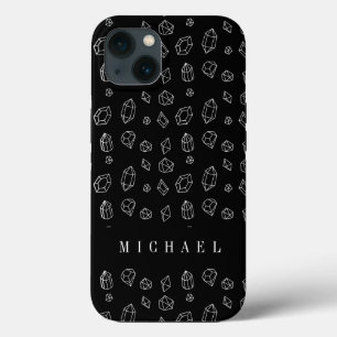 Füge Deinen Namen hinzu   Geometrische Gemische Case-Mate iPhone Hülle