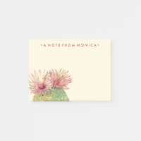 Füge Deinen Namen hinzu | Kaktus Rosa Blüten
