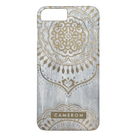 Füge Deinen Namen hinzu | Mandala Gold Design