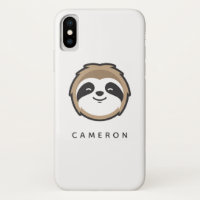 Füge Deinen Namen hinzu | Sloth Mascot