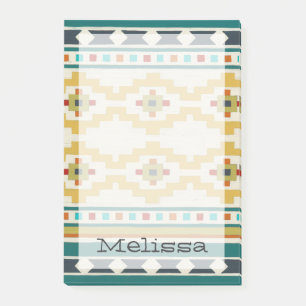 Füge Deinen Namen hinzu   Südwestgeometrie III Post-it Klebezettel