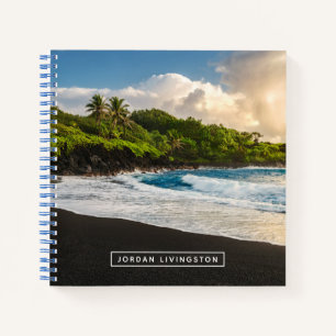 Füge Deinen Namen hinzu   Waianapanapa Beach Notizbuch