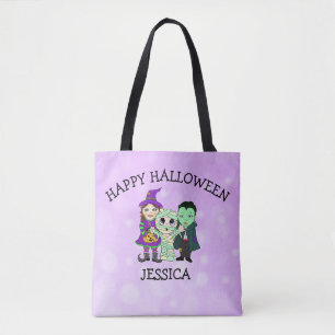 Füge deinen Namen zu diesem Halloween hinzu Tasche
