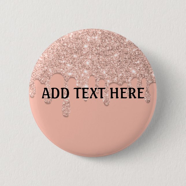 Füge Text hinzu | Schaltfläche "Driving Glitzer" Button (Vorderseite)