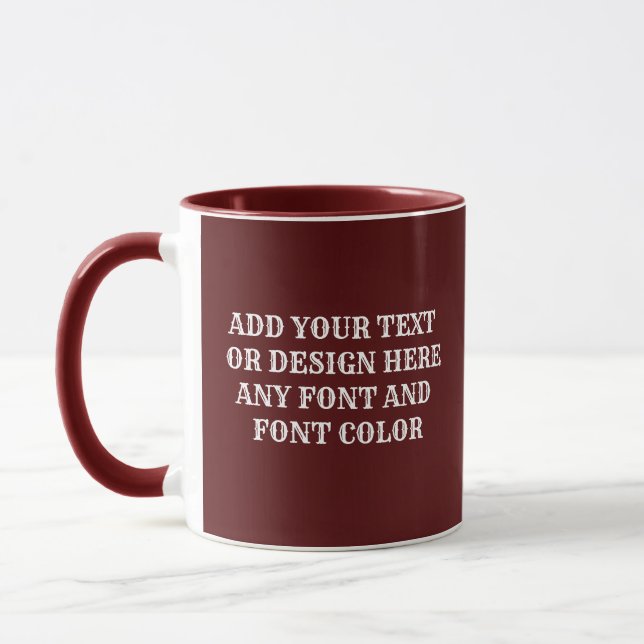 FÜGE TEXT HINZU TASSE (Links)