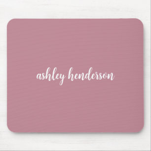 Fügen Sie das Minimal-Monogramm Ihres vollständige Mousepad