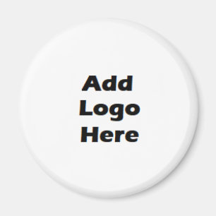 Fügen Sie dazu Ihr Firmenlogo hinzu Magnet