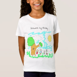 Fügen Sie dem ein Kinderwerk hinzu T-Shirt