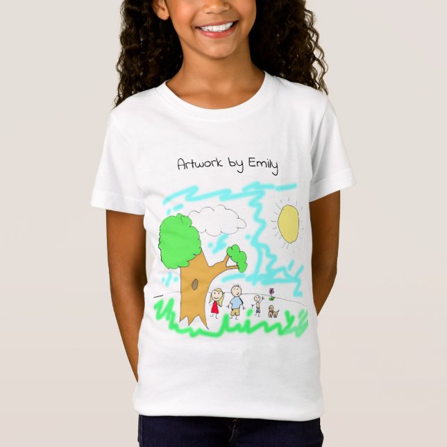 Fügen Sie dem ein Kinderwerk hinzu T-Shirt (Vorderseite)