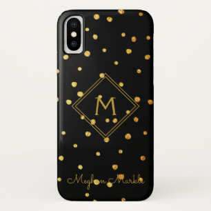 Fügen Sie den Namen Personalisiert Modern Simple B Case-Mate iPhone Hülle