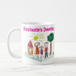 Fügen Sie die Kunstschule Ihres Niedlichen Kindes Kaffeetasse