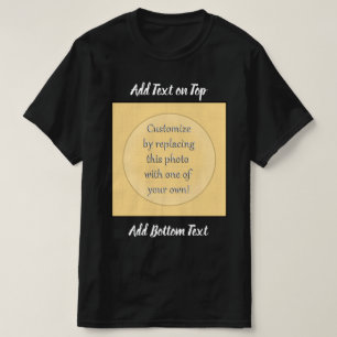 Fügen Sie ein Foto zu einem besonderen Ereignis hi T-Shirt