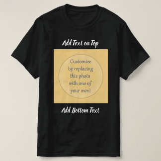 Fügen Sie ein Foto zu einem besonderen Ereignis hi T-Shirt