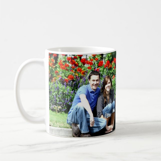 Fügen Sie ein Landschaftsbild-FOTO, Zuhause, Urlau Kaffeetasse (Links)
