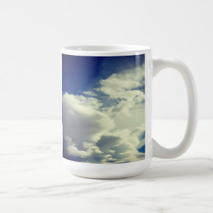 Fügen Sie ein quadratisches Foto hinzu Kaffeetasse