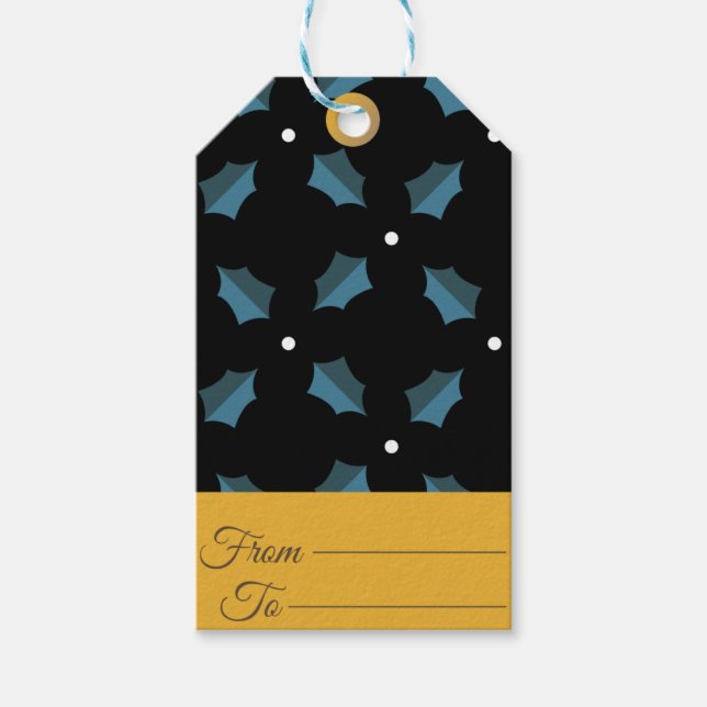 Fügen Sie eine Touch Elegance mit Luxus-Geschenket Geschenkanhänger (Vorderseite)