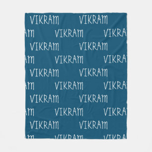 Fügen Sie einen Namen Fleece Blanket hinzu
