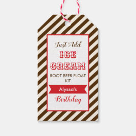 Fügen Sie einfach Eiscreme hinzu, Root Beer Float  Geschenkanhänger