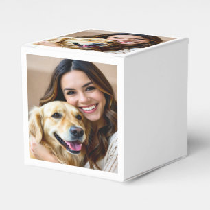 Fügen Sie Golden Retriever Foto Personalisieren Geschenkschachtel