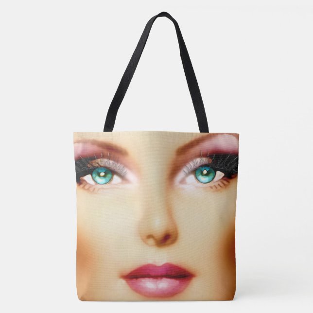 Fügen Sie Ihr Bild-hier personalisiertes Foto ein Tasche (Vorderseite)