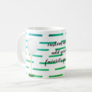 fügen Sie Ihr eigenes Angebot Tasse Golf Balldesig