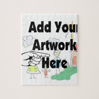 Fügen Sie Ihr eigenes Artwork oder Kinderwerk für